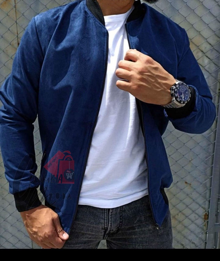 Chaqueta En Gamuza Forro Termico T36