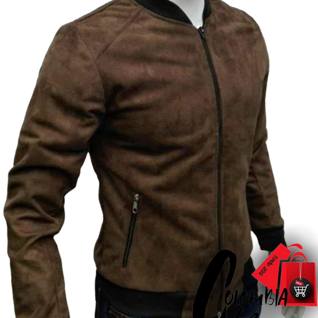 Chaqueta En Gamuza Forro Termico T36