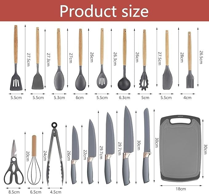 Set Completo de Utensilios De Cocina 19