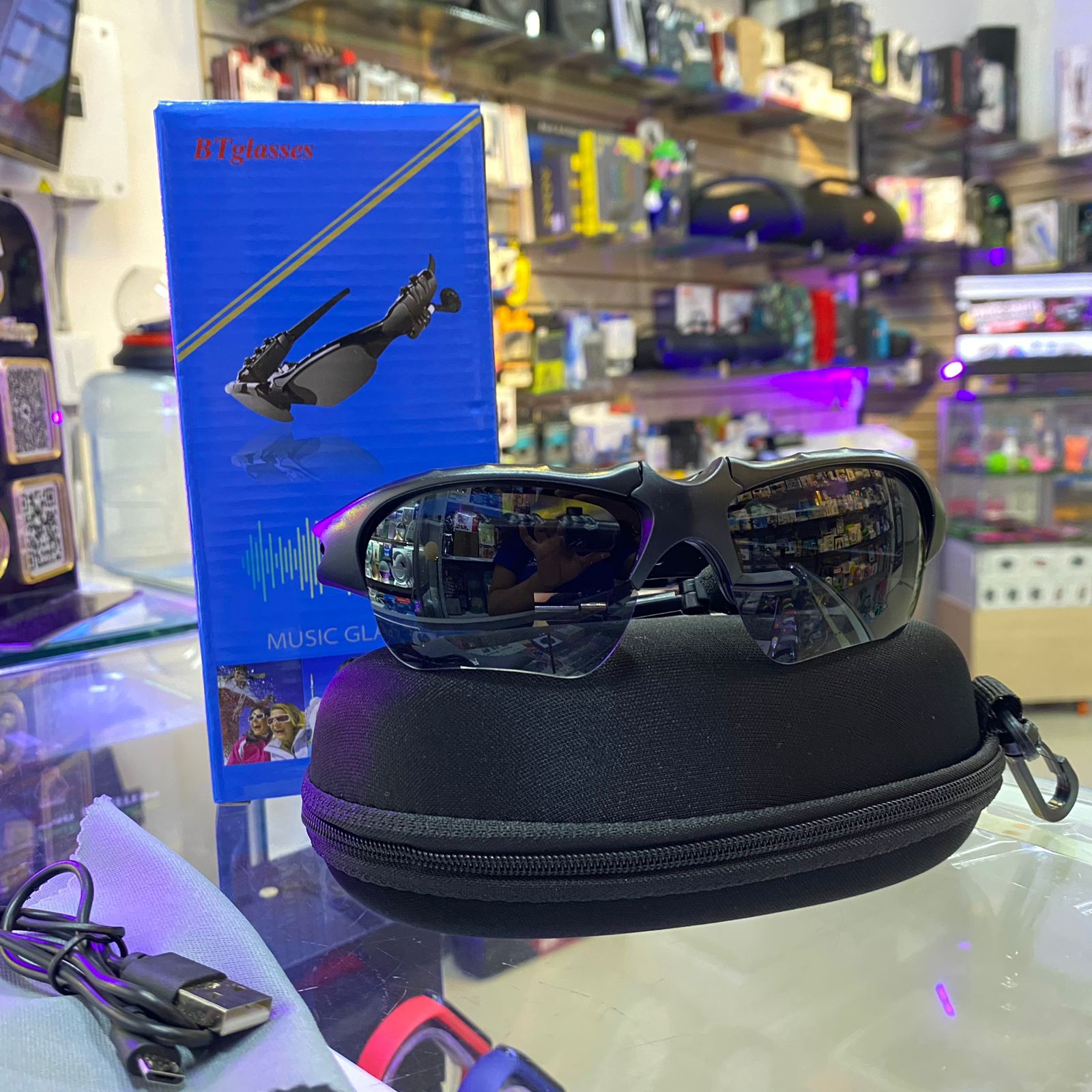 Gafas De Sol Con Audifonos Inalambricos