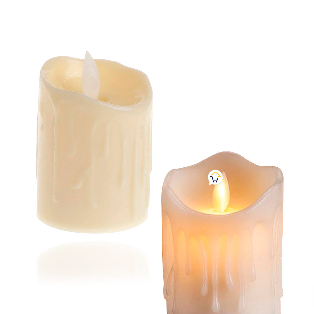 Vela Decoracion Led Parpadea VD01EHS