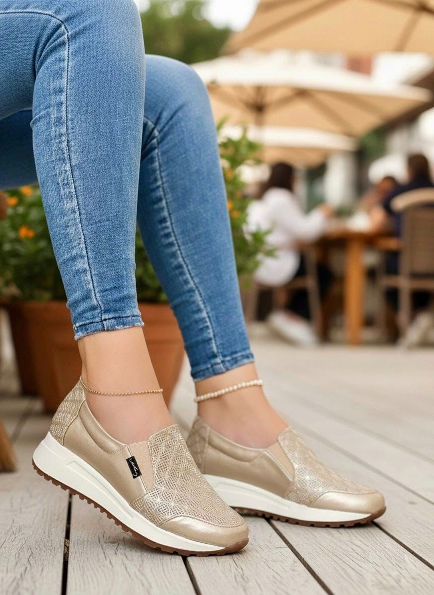 Tenis Mocasín Casual Confort V006 Dama