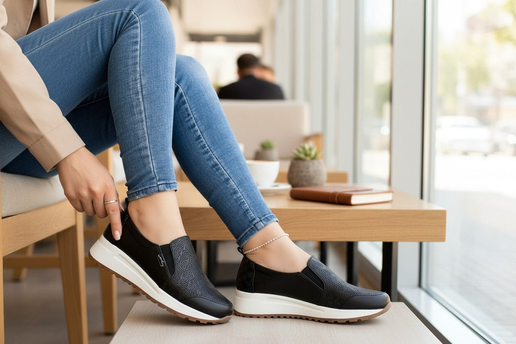 Tenis Mocasín Casual Confort V006 Dama