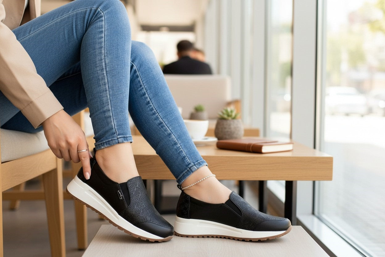 Tenis Mocasín Casual Confort V006 Dama