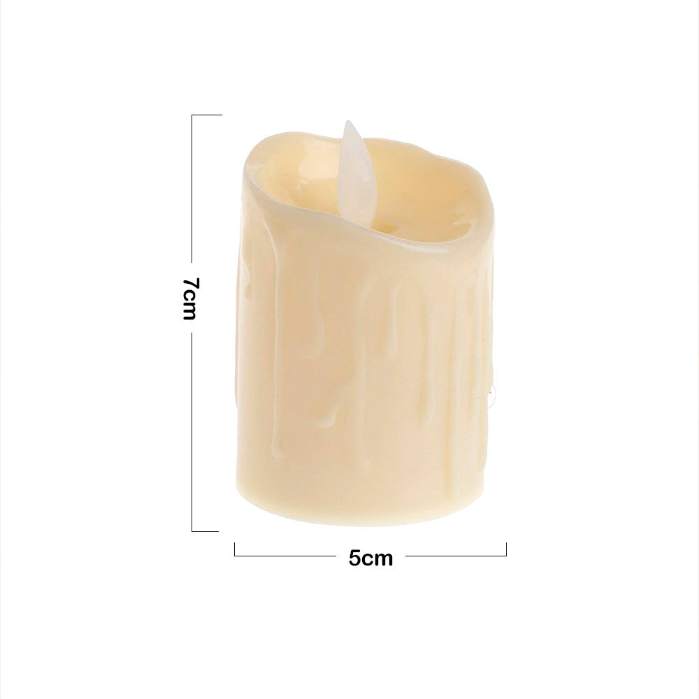 Vela Decoracion Led Parpadea VD01EHS